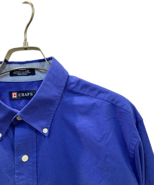 CHAPS（チャップス）CHAPS (チャップス) シャツ ブルー サイズ:Lの古着・服飾アイテム