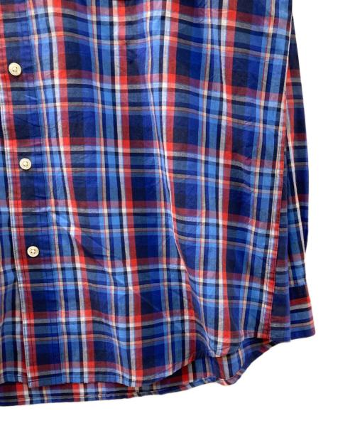 CHAPS（チャップス）CHAPS (チャップス) チェックシャツ ネイビー サイズ:Lの古着・服飾アイテム