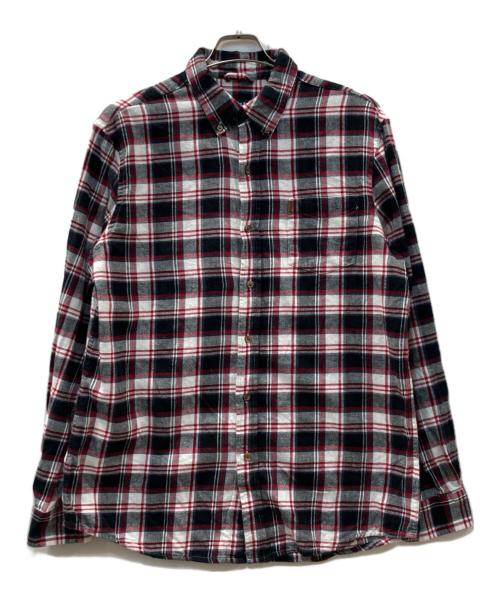 CHAPS（チャップス）CHAPS (チャップス) チェックシャツ ブラック サイズ:Lの古着・服飾アイテム