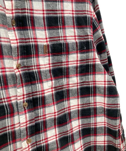 CHAPS（チャップス）CHAPS (チャップス) チェックシャツ ブラック サイズ:Lの古着・服飾アイテム