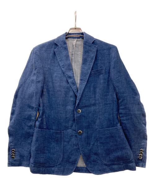 RODA（ロダ）RODA (ロダ) リネンジャケット ネイビー サイズ:48の古着・服飾アイテム