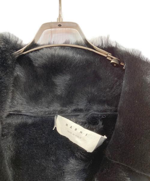 MARNI（マルニ）MARNI (マルニ) ムートンジャケット ブラック サイズ:40の古着・服飾アイテム