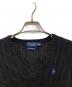 中古・古着 POLO RALPH LAUREN (ポロ・ラルフローレン) ニット ブラック サイズ:S：8000円