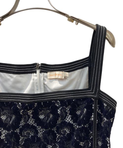 TORY BURCH（トリーバーチ）TORY BURCH (トリーバーチ) ワンピース ネイビー サイズ:2の古着・服飾アイテム