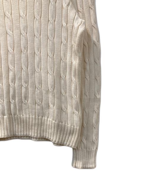 POLO RALPH LAUREN（ポロ・ラルフローレン）POLO RALPH LAUREN (ポロ・ラルフローレン) ニット ベージュ サイズ:XLの古着・服飾アイテム