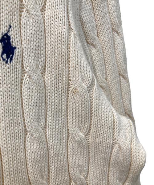 POLO RALPH LAUREN（ポロ・ラルフローレン）POLO RALPH LAUREN (ポロ・ラルフローレン) ニット ベージュ サイズ:XLの古着・服飾アイテム