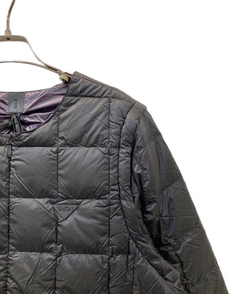 TAION（タイオン）TAION (タイオン) ダウンジャケット ブラック サイズ:- 未使用品の古着・服飾アイテム