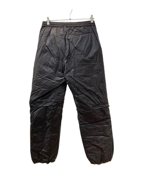 TAION EXTRA（タイオン エクストラ）TAION EXTRA (タイオン エクストラ) ダウンパンツ ブラック サイズ:- 未使用品の古着・服飾アイテム