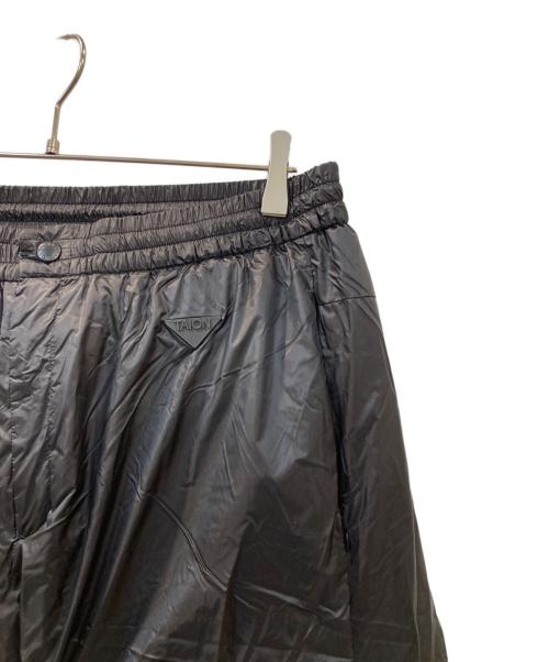 TAION EXTRA（タイオン エクストラ）TAION EXTRA (タイオン エクストラ) ダウンパンツ ブラック サイズ:- 未使用品の古着・服飾アイテム