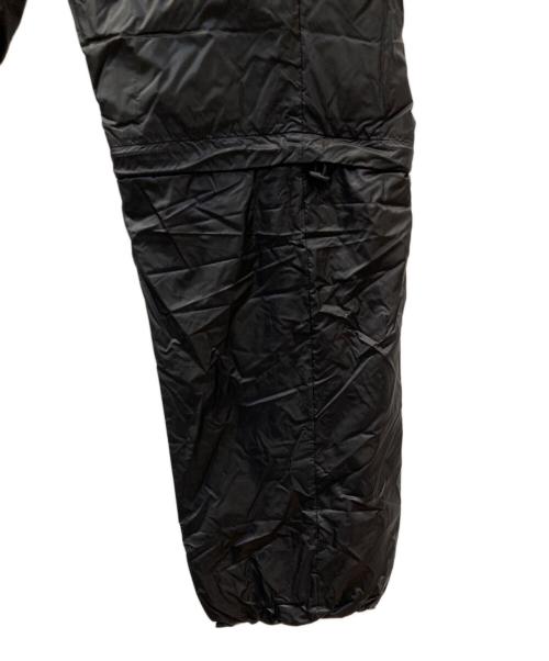 TAION EXTRA（タイオン エクストラ）TAION EXTRA (タイオン エクストラ) ダウンパンツ ブラック サイズ:- 未使用品の古着・服飾アイテム