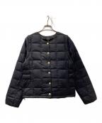 TAION EXTRAタイオン エクストラ）の古着「クルーネック インナーダウンセット」｜ネイビー