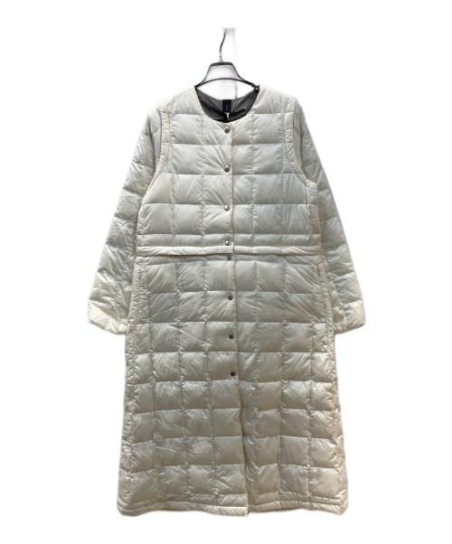 TAION（タイオン）TAION (タイオン) ボレロ＋ロングパーツ ダウンセット ホワイト サイズ:L 未使用品の古着・服飾アイテム