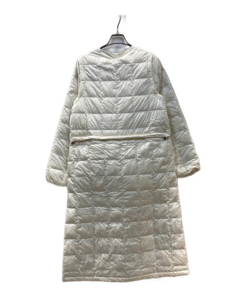 TAION（タイオン）TAION (タイオン) ボレロ＋ロングパーツ ダウンセット ホワイト サイズ:L 未使用品の古着・服飾アイテム
