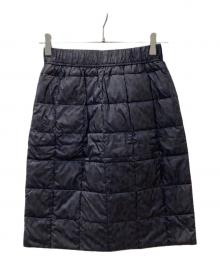 TAION（タイオン）の古着「ダウンスカート」｜ネイビー