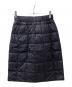 TAION（タイオン）の古着「ダウンスカート」｜ネイビー