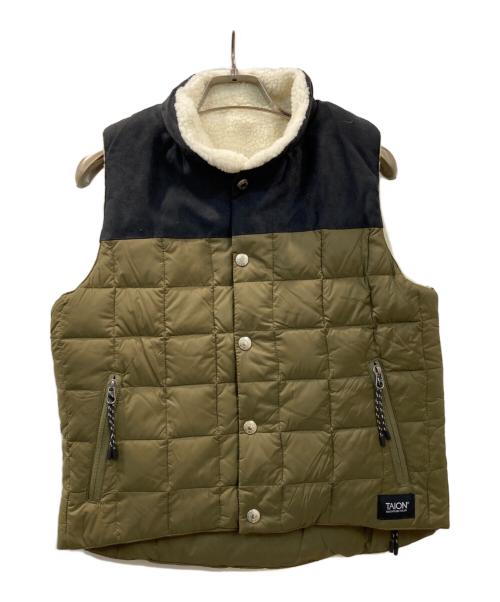 TAION（タイオン）TAION (タイオン) ダウンベスト グリーン サイズ:- 未使用品の古着・服飾アイテム