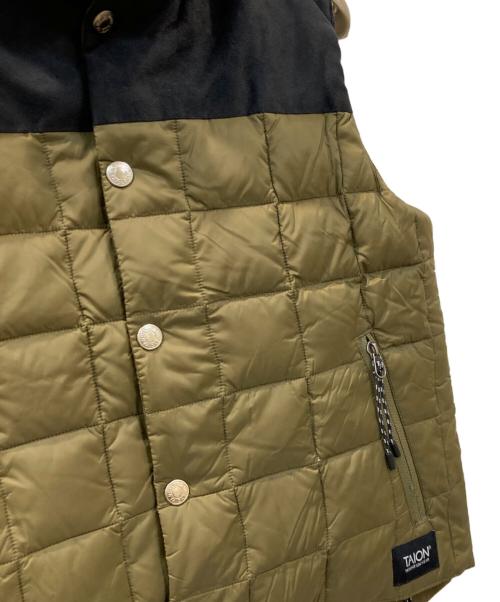 TAION（タイオン）TAION (タイオン) ダウンベスト グリーン サイズ:- 未使用品の古着・服飾アイテム