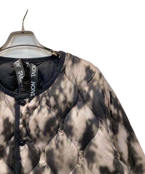 TAION（タイオン）TAION (タイオン) CREW NECK JACKET ダウンジャケット ホワイト サイズ:XL 未使用品の古着・服飾アイテム