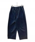 Plageプラージュ）の古着「jersey thread CHINO パンツ」｜ネイビー