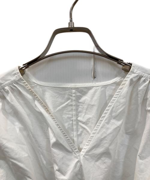 LE PHIL（ル フィル）LE PHIL (ル フィル) タイプライター バイオ ブラウス ホワイト サイズ:Fの古着・服飾アイテム