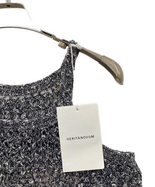 HERITANOVUM（ヘリテノーム）HERITANOVUM (ヘリテノーム) ビスチェ グレー サイズ:Free 未使用品の古着・服飾アイテム