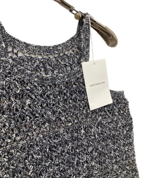 HERITANOVUM（ヘリテノーム）HERITANOVUM (ヘリテノーム) ビスチェ グレー サイズ:Free 未使用品の古着・服飾アイテム