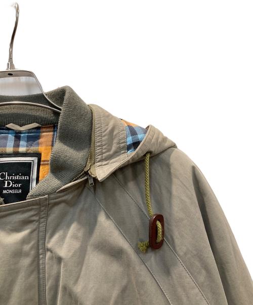 Christian Dior MONSIEUR（クリスチャンディオールムッシュ）Christian Dior MONSIEUR (クリスチャンディオールムッシュ) フーデッドコート ベージュ サイズ:Lの古着・服飾アイテム