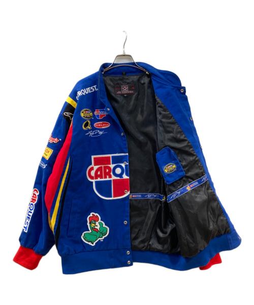 JH Design（ジェイエイチデザイン）JH DESIGN (ジェイエイチデザイン) レーシングジャケット ブルー サイズ:XLの古着・服飾アイテム