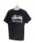 stussy (ステューシー) Tシャツ ブラック サイズ:M：3500円
