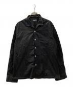 COMME des GARCONS HOMMEコムデギャルソン オム）の古着「white stitch shirt」｜ブラック