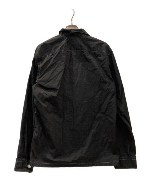 COMME des GARCONS HOMME（コムデギャルソン オム）COMME des GARCONS HOMME (コムデギャルソン オム) white stitch shirt ブラック サイズ:Lの古着・服飾アイテム