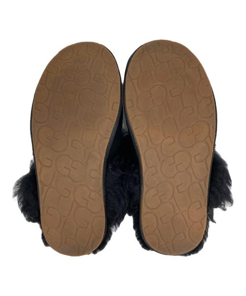 UGG（アグ）UGG (アグ) Scuff Sis ブラック サイズ:24cmの古着・服飾アイテム