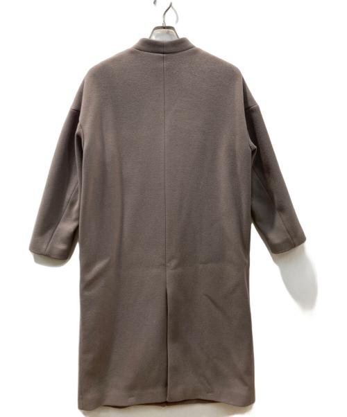 JOURNAL STANDARD（ジャーナルスタンダード）JOURNAL STANDARD (ジャーナルスタンダード) スーパー140ビーバーVネックコート グレー サイズ:Sの古着・服飾アイテム