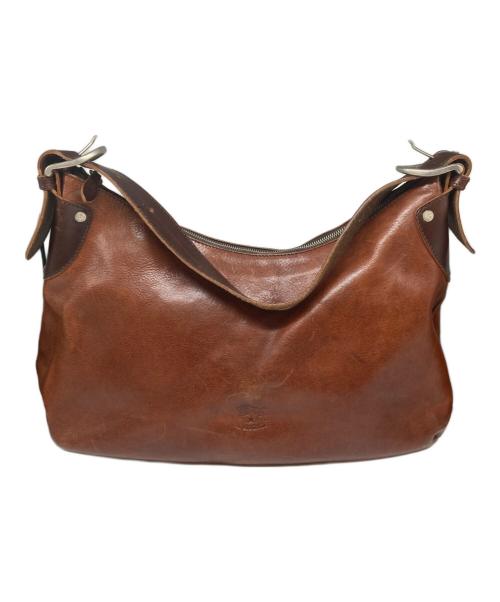 IL BISONTE（イル ビゾンテ）IL BISONTE (イル ビゾンテ) ショルダーバッグ ブラウンの古着・服飾アイテム