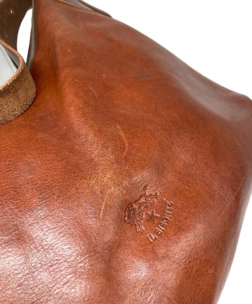 IL BISONTE（イル ビゾンテ）IL BISONTE (イル ビゾンテ) ショルダーバッグ ブラウンの古着・服飾アイテム