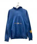 ZARA×DUA LIPAザラ×デュアリパ）の古着「パーカー」｜ブルー