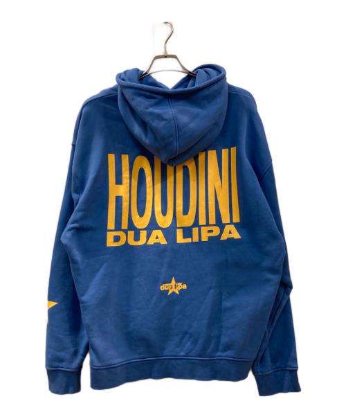 ZARA（ザラ）ZARA (ザラ) dua lipa (デュアリパ) パーカー ブルー サイズ:Lの古着・服飾アイテム