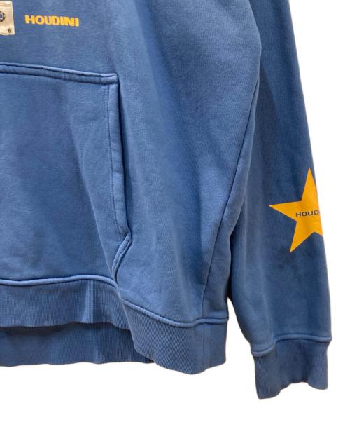 ZARA（ザラ）ZARA (ザラ) dua lipa (デュアリパ) パーカー ブルー サイズ:Lの古着・服飾アイテム