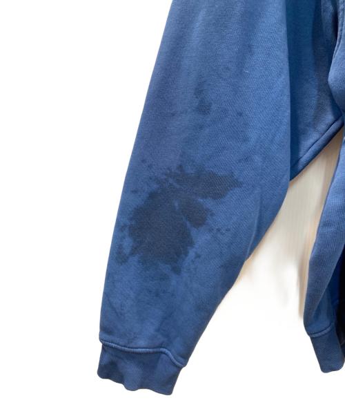 ZARA（ザラ）ZARA (ザラ) dua lipa (デュアリパ) パーカー ブルー サイズ:Lの古着・服飾アイテム