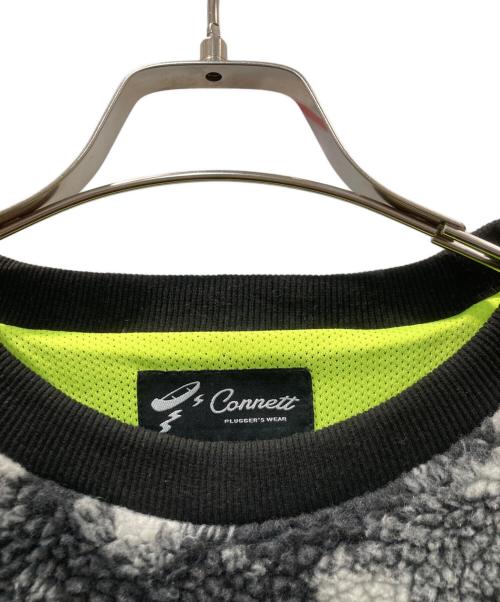 Connett Plush（Connett Plush）Connett Plush (Connett Plush) Boa Crew Jacket ブラック サイズ:2の古着・服飾アイテム