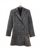 theoryセオリー）の古着「ツイードコート」｜グレー