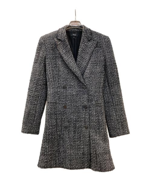 theory（セオリー）theory (セオリー) ツイードコート グレー サイズ:2の古着・服飾アイテム
