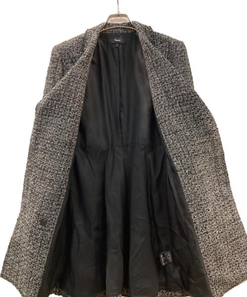 theory（セオリー）theory (セオリー) ツイードコート グレー サイズ:2の古着・服飾アイテム