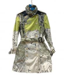 ETRO（エトロ）の古着「ペイズリー トレンチコート」｜ベージュ
