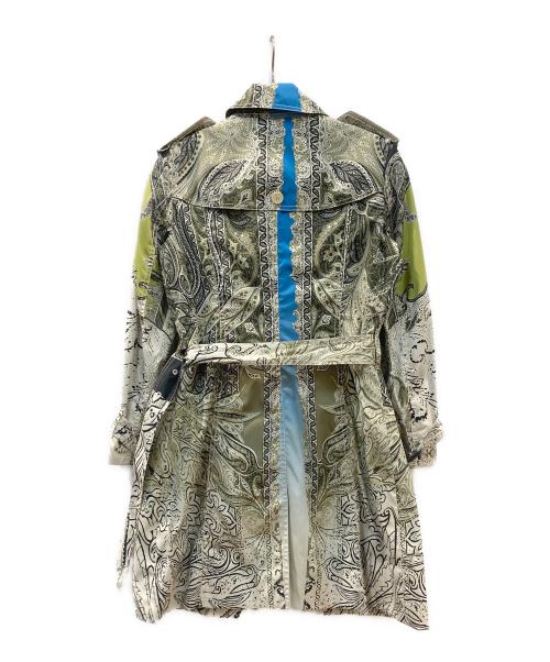 ETRO（エトロ）ETRO (エトロ) ペイズリー トレンチコート ベージュ サイズ:40の古着・服飾アイテム