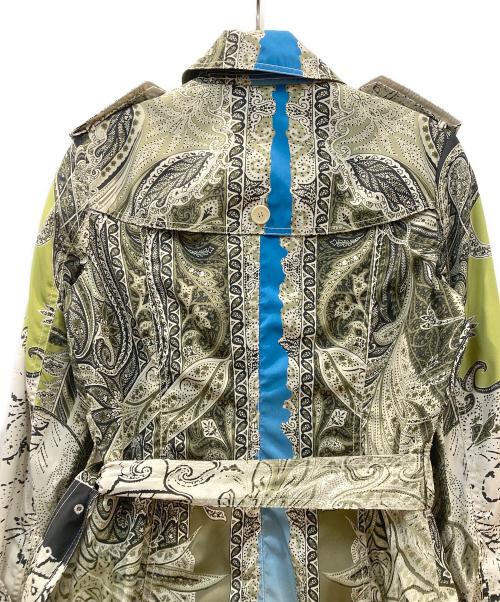 ETRO（エトロ）ETRO (エトロ) ペイズリー トレンチコート ベージュ サイズ:40の古着・服飾アイテム