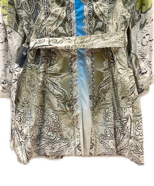 ETRO（エトロ）ETRO (エトロ) ペイズリー トレンチコート ベージュ サイズ:40の古着・服飾アイテム