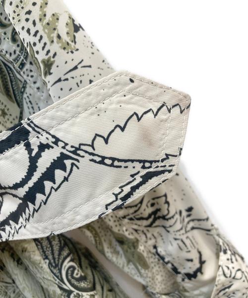 ETRO（エトロ）ETRO (エトロ) ペイズリー トレンチコート ベージュ サイズ:40の古着・服飾アイテム