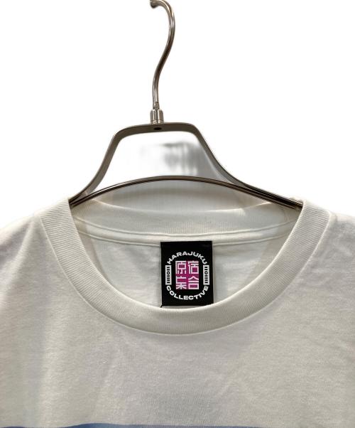 HARAJUKU COLLECTIVE（HARAJUKU COLLECTIVE）HARAJUKU COLLECTIVE (HARAJUKU COLLECTIVE) 新しい学校のリーダーズ  コラボプリントTシャツ ホワイト サイズ:L 未使用品の古着・服飾アイテム