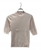 Acne studiosアクネ ストゥディオス）の古着「IZA RIB サマーリブニット」｜ピンク